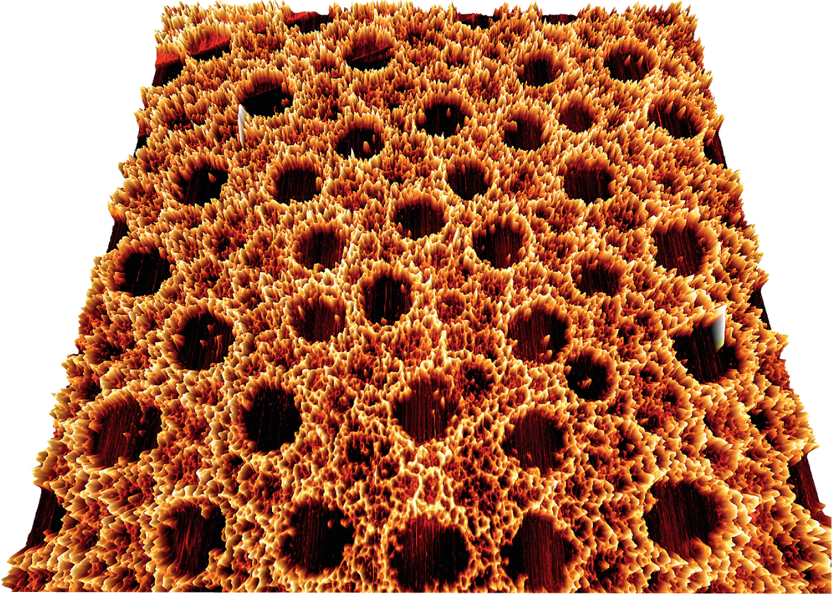 Graphite and Graphene Fairy Circles